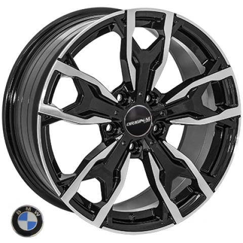 ZF FE169 W8 R18 PCD5x120 ET43 DIA74.1 BMF